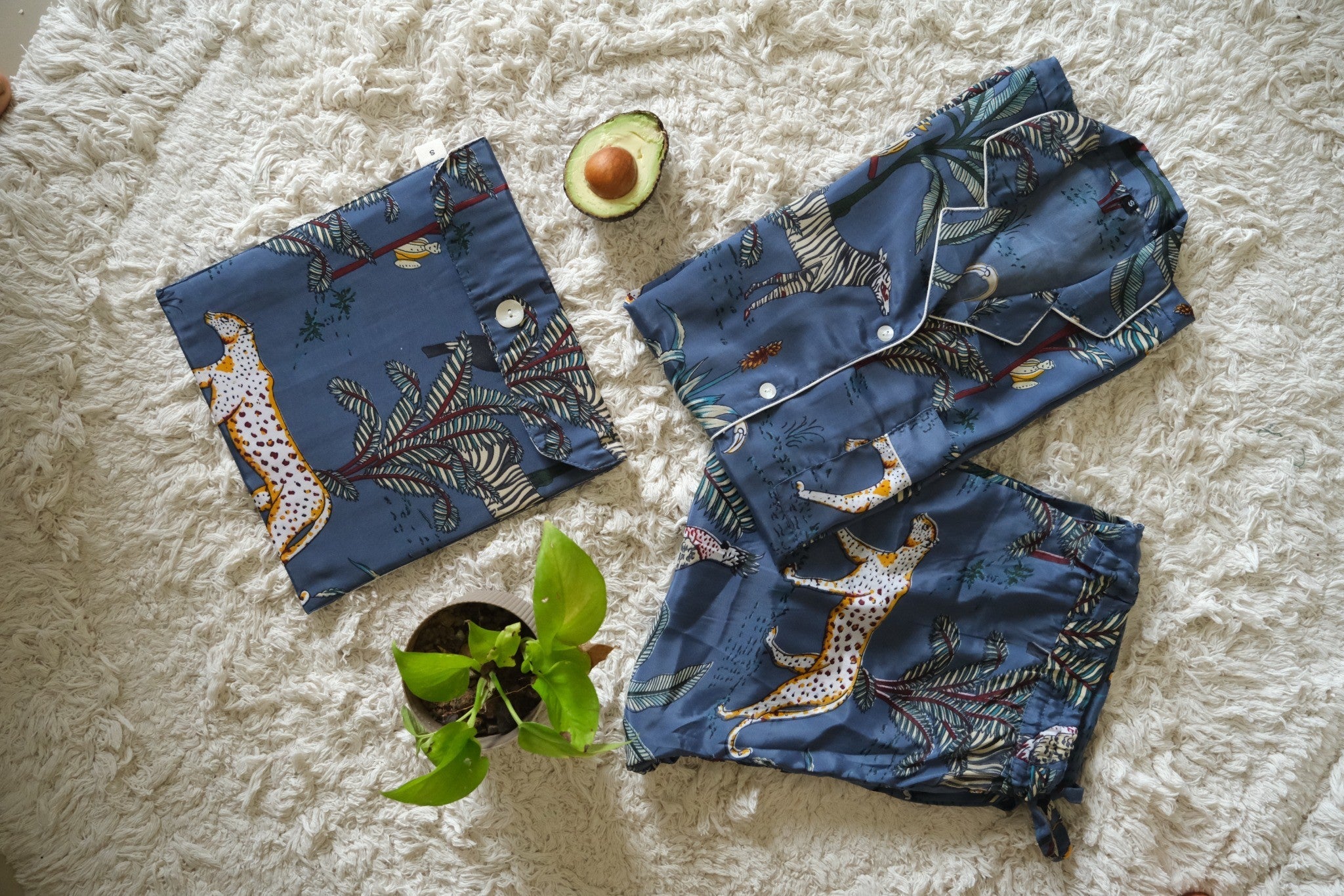 Cotton Satin Lounge Wear