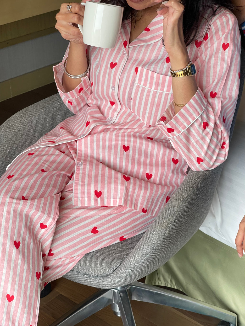 Heartline PJ Set