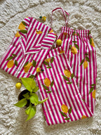 Lemonade Stripe Night Suit