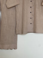 Scallop Edge Cotton Co-ord Set